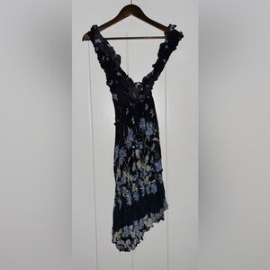 Intimately Free People Bali Wild Daisy Coquette Babydoll Floral Slip Dress NEW L